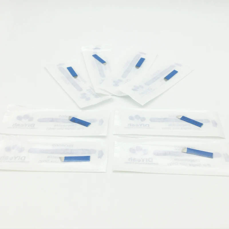 21 шпилька 50 шт. Перманентный макияж бровей Тату Коническое лезвие микроблейдинг