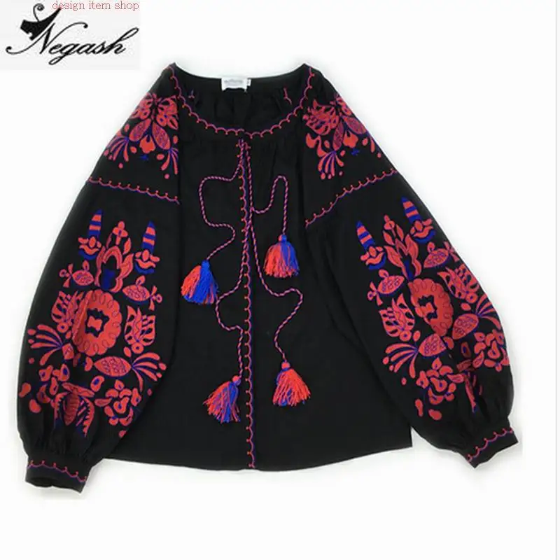 Дизайнерская Женская винтажная куртка с вышивкой в стиле бохо винтажное