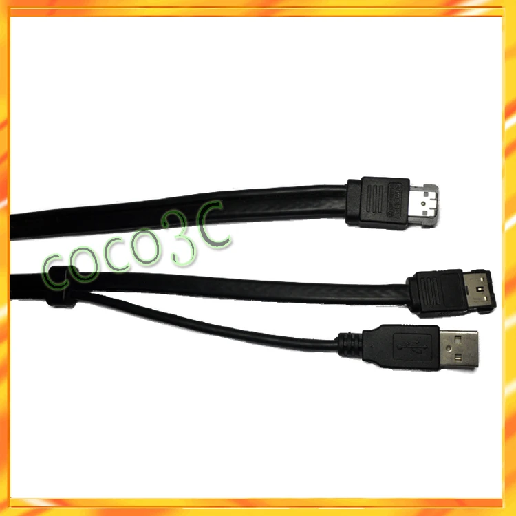 Бесплатная доставка силовой eSATA (eSATA + USB) к usb-порту кабель |