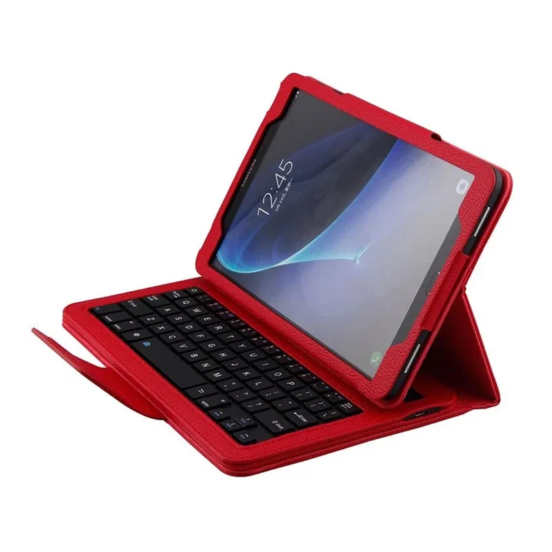 Чехол с Bluetooth-клавиатурой для Samsung Galaxy Tab A A6 10 1 дюйма 2016 SM T580 T585 съемная клавиатура