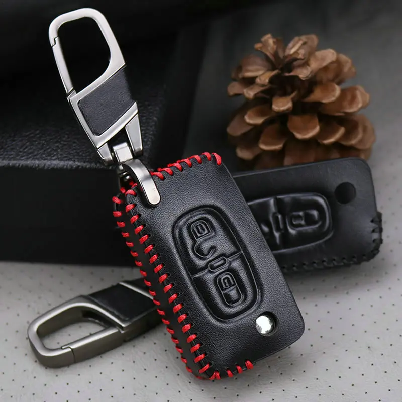 Автомобильный чехол для ключей держатель Peugeot 307 308 408 206 207 3008 407 607 208 508 5008