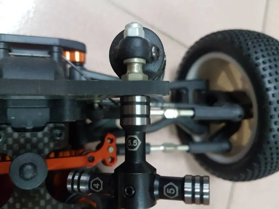 Маленький Кроссовый гаечный ключ Team C 4/5/5 5/7 мм для Hpi Losi Axial Kyosho Tamiya Arrma