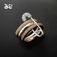 be 8 fashionable micro cz pave detachable ring for women top quality accessories jewelry anillos mujer r119