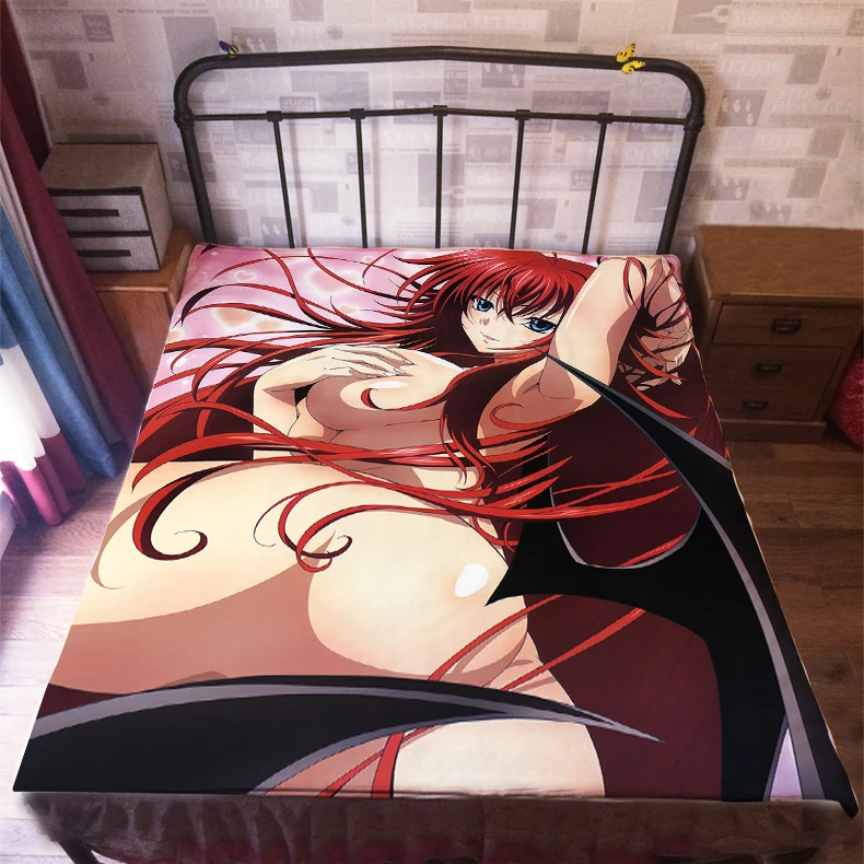 Постельное белье с Аниме Манга для старшей школы DXD 150*200 см постельное 001|bed sheet|anime