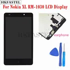 ЖК-экран HKFASTEL для Nokia XL, с двумя SIM-картами, 1030, RM-1030, RM-1042