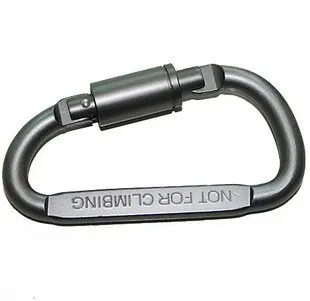 

10 pcs /lot Parachute Lanyard Buckle Mountaineering Buckle KKDS D Shackle Buckle Carabiner