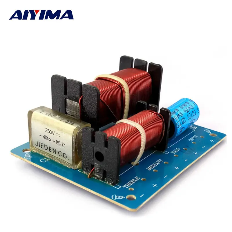 AIYIMA 200 Вт 3 Way кроссовер для Динамик 3way частоты плата делителя низкая обувь на