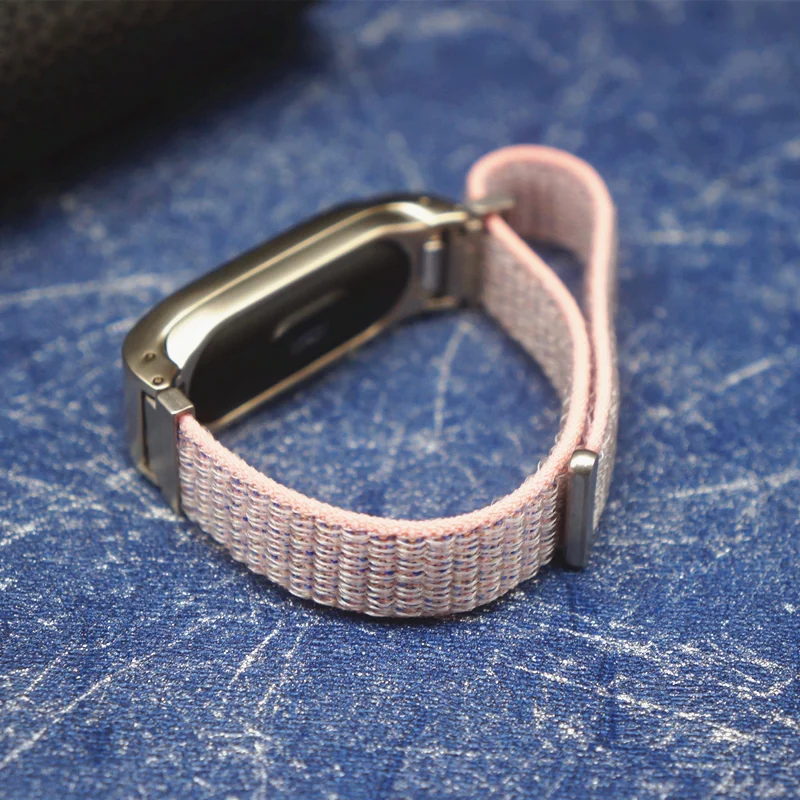 Ремешок нейлоновый для Xiaomi Band 5 3 2 спортивный браслет XIAOMI MI 4 наручных часов |