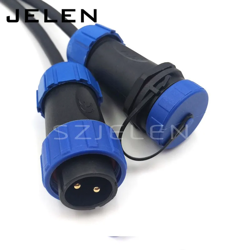 SP2110/SY2111 водонепроницаемый 2 контактный разъем IP68 светодиодного кабеля|led cable