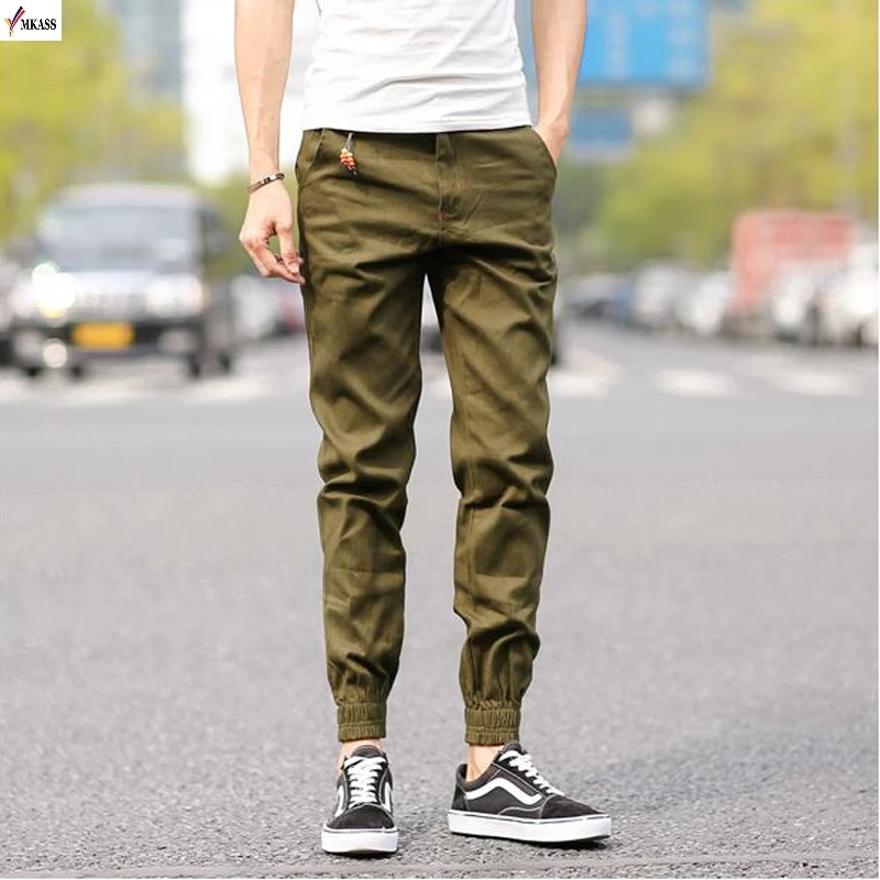 2019 Hot Top Quality New Brand Mens Print Beam Foot pants Sport Joggers pencil Men Hip Hop Outdoor Sweatpants | Мужская одежда