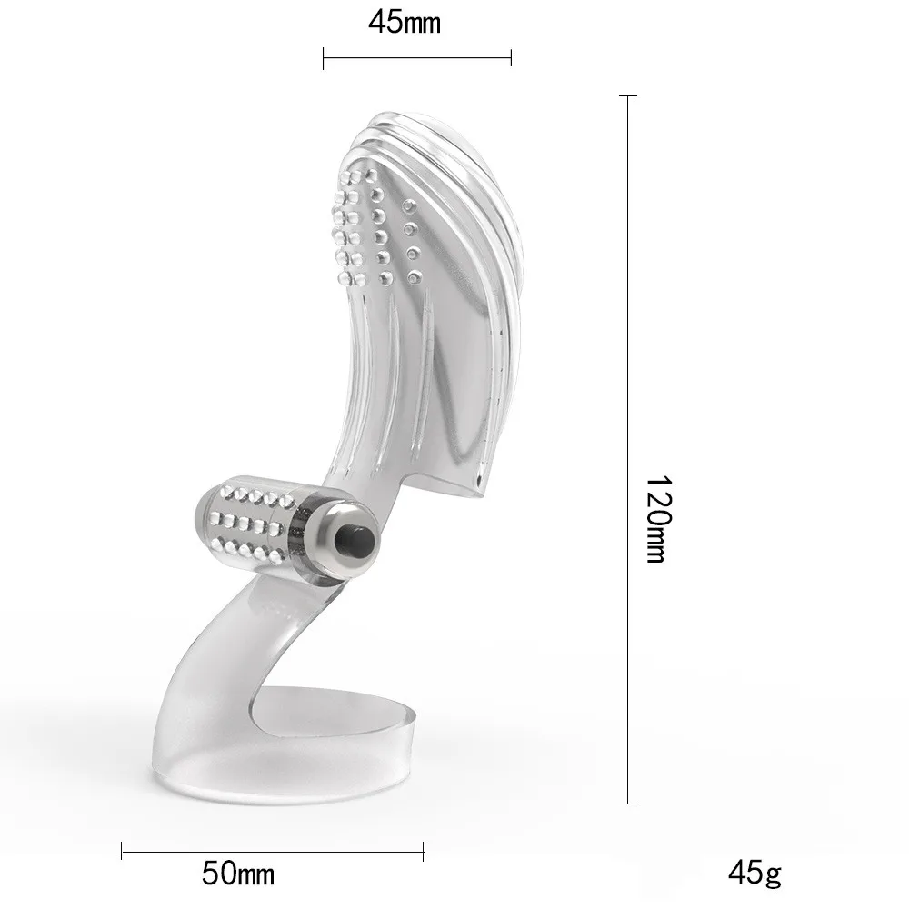 Палец рукав G точка вибратор для женщин Стимулятор клитора Климакс целомудрия