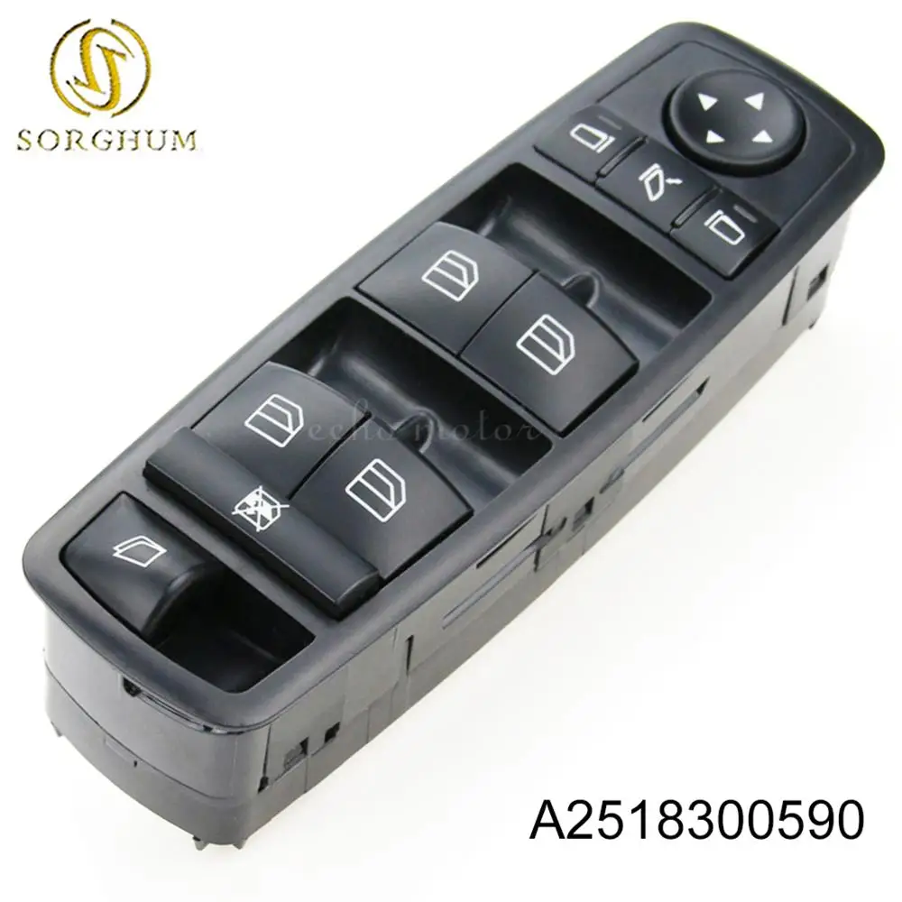 

Главный переключатель A2518300590 для Mercedes-Benz GL R Class W251 главный переключатель передней левой двери Зеркала
