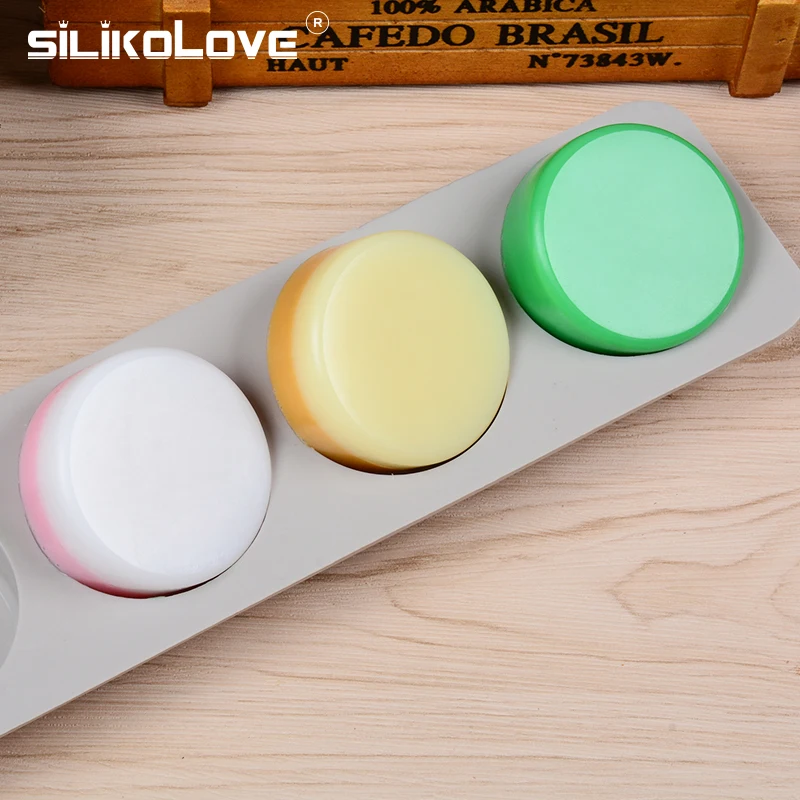 SILIKOLOVE DIY силиконовые мыло формы для ручная работа производство мыла 3D 4 Полость