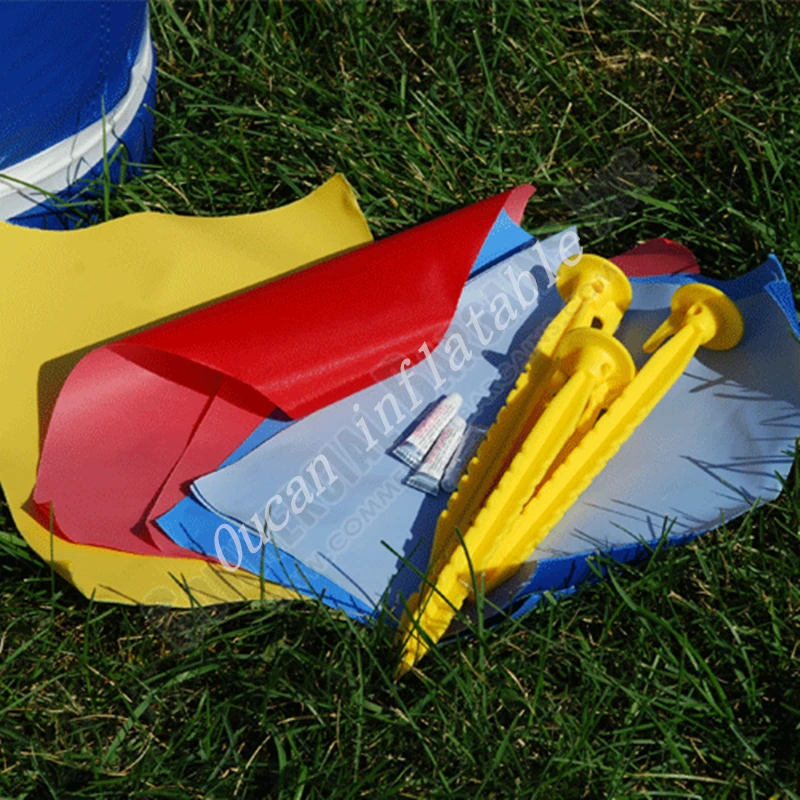 Ткань Оксфорд надувной карандаш вышибала коммерческий отскакивающий Дом s crayon