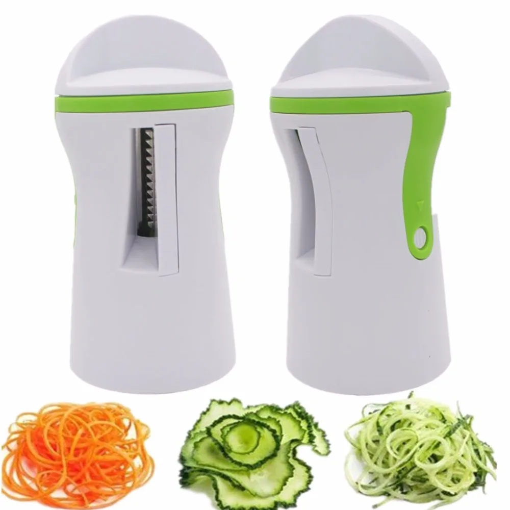 1 шт. лезвия для овощей Spiralizer Slicer Twister ручной спиральный резак фруктовая Терка инструменты для приготовления пищи спагетти паста кухонный гаджет
