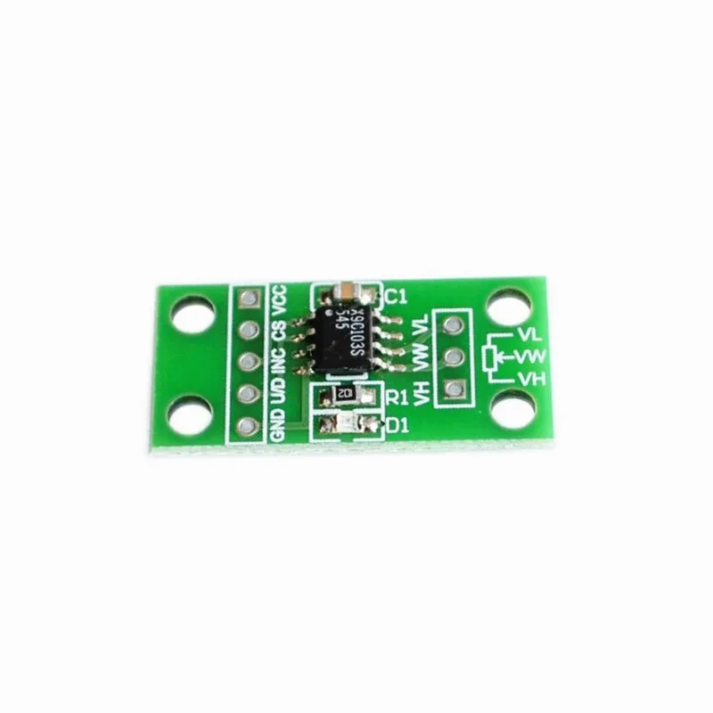 Цифровой потенциометр X9C103 плата модуля для Arduino|Детали и аксессуары 3D-принтеров| |
