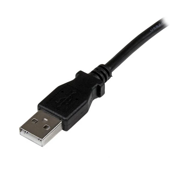 StarTech.com м 2 M USB 0 A to Right Angle B кабель-м/м Male/Male черный | Электроника