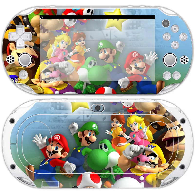 Виниловые Защитная Наклейка для Sony PS Vita 2000 для PSv 2000 Decal-Super Mario Skin sticker