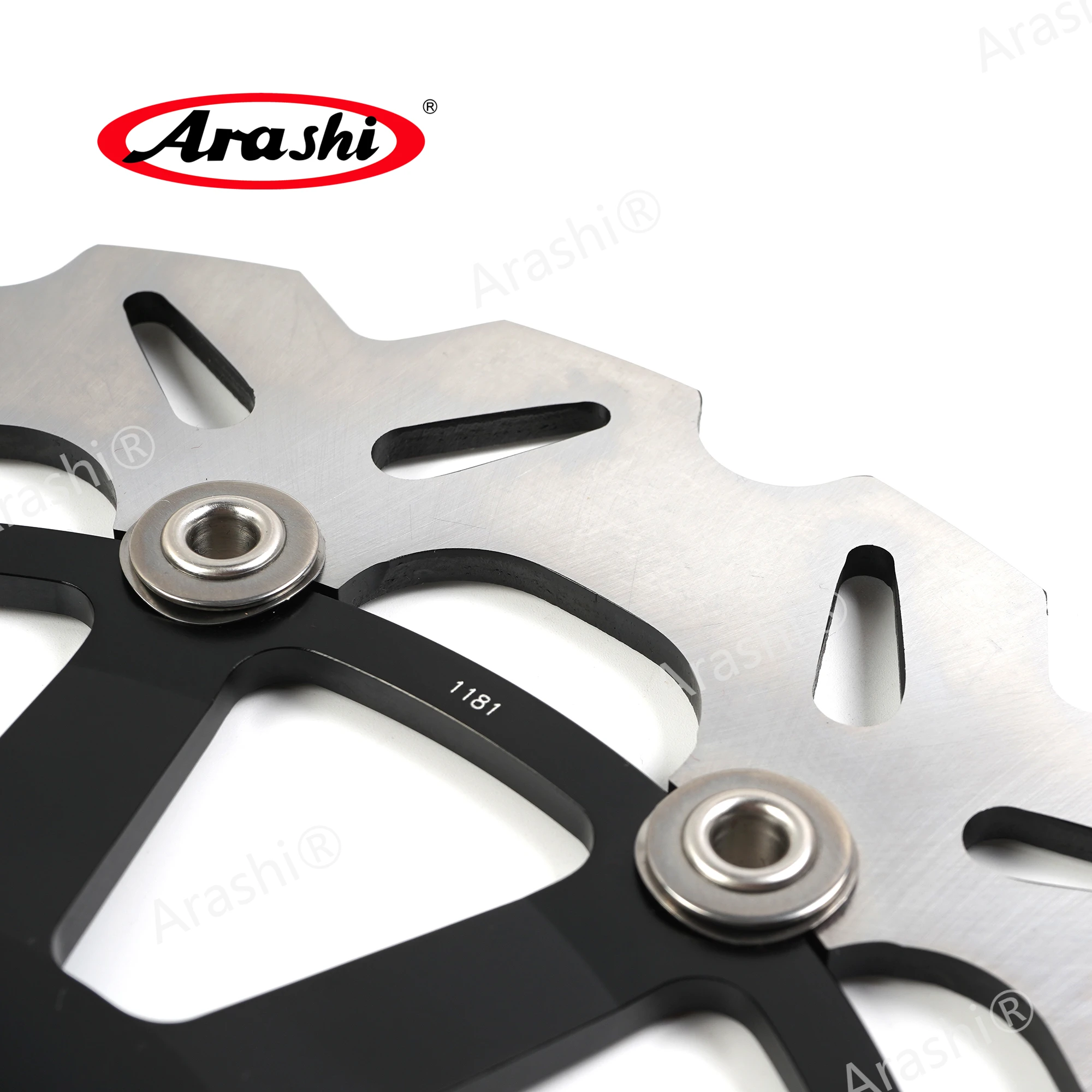 ARASHI For DUCATI MONSTER STRIPE ABS 821 2015 2016 2017 Motorcycle CNC Front Brake Rotors Disc Floating Disks | Автомобили и