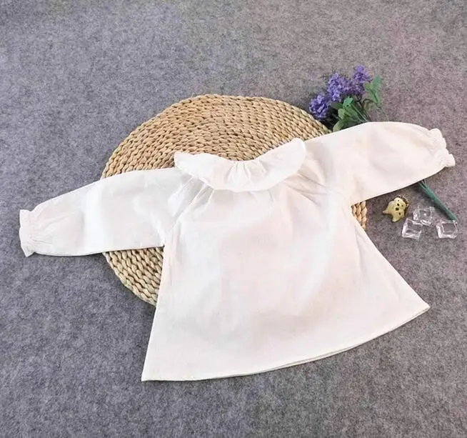 3 шт./лот футболки для маленьких девочек одежда детей Базовая простая футболка с