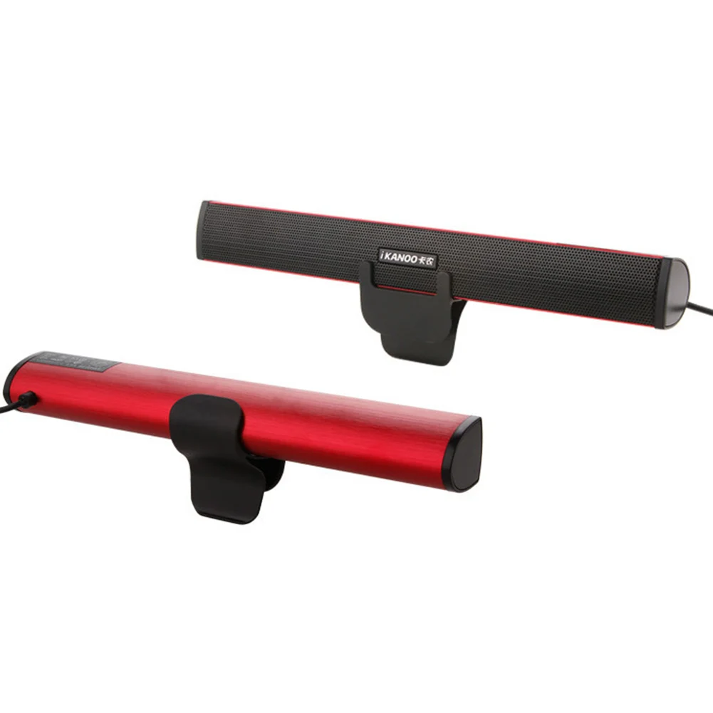IKANOO N12 Портативный USB проводной динамик стерео музыкальный плеер для ноутбука портативный USB проводной динамик стерео