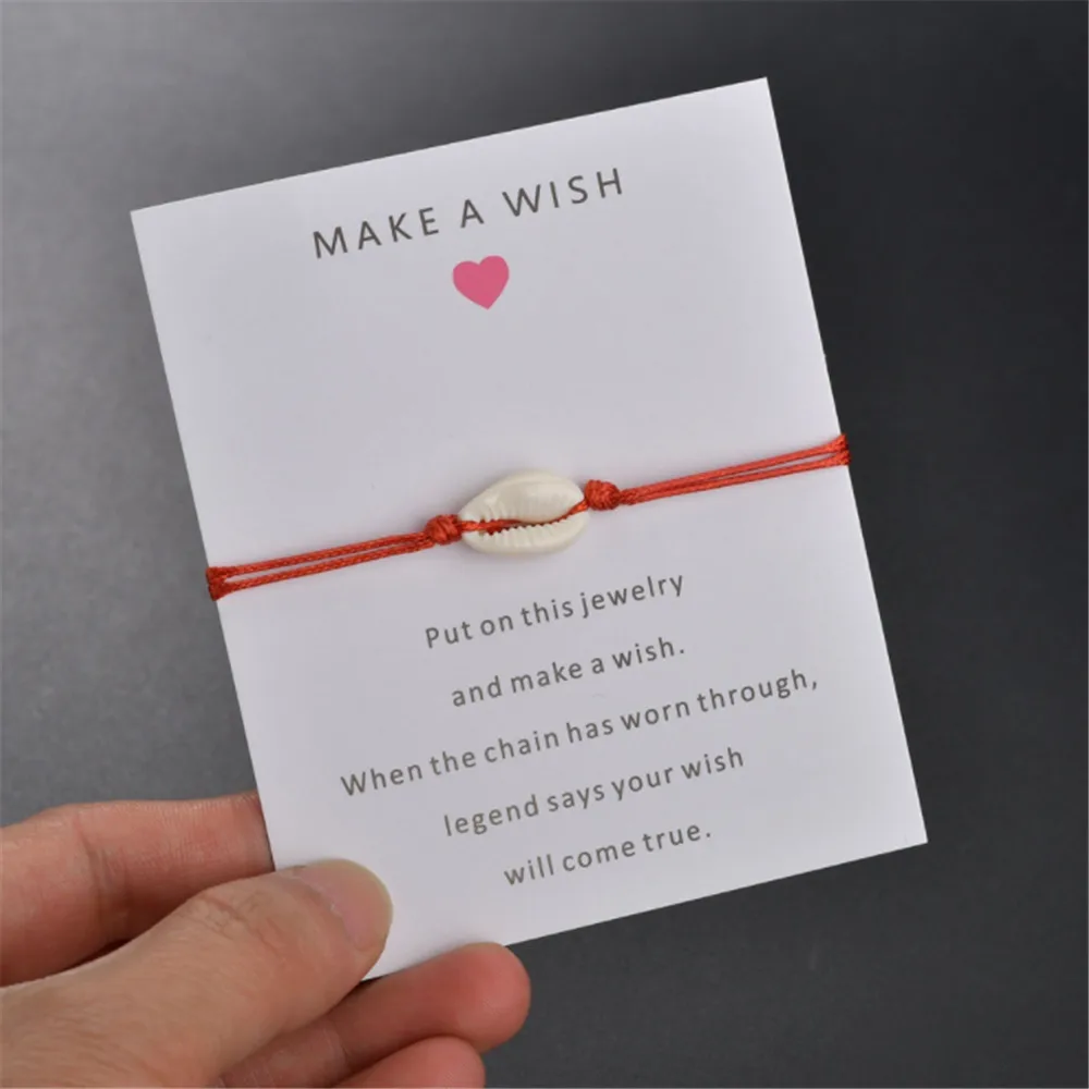 Богемные браслеты в виде ракушек для женщин и мужчин новые многоцветные с