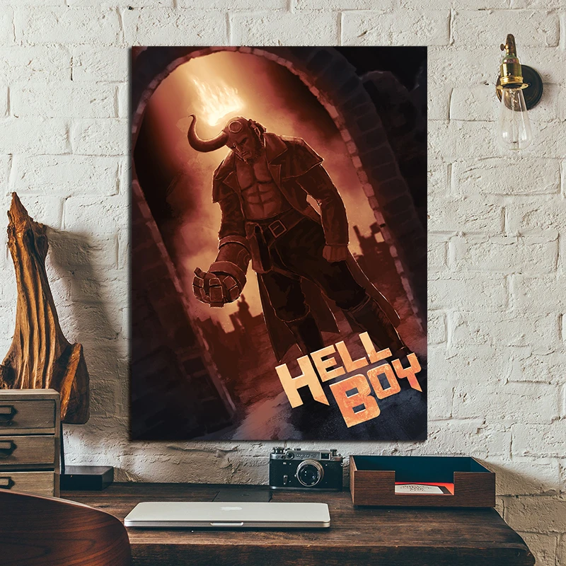 Щ. И. Т. Д. И Hellboy Science of Evil Marvel DC кино плакат картина картинки для гостиной домашний