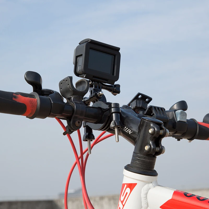 Зажим держатель для руля велосипеда или мотоцикла Крепление штатива GoPro Hero 7 6 5