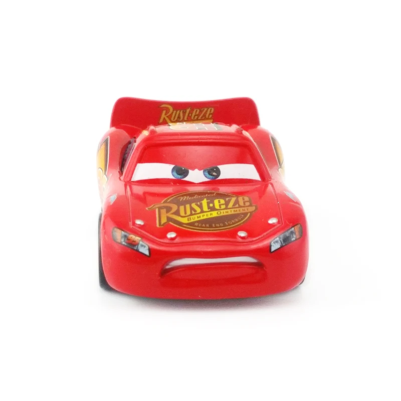 Disney Pixar Cars Angry Lightning McQueen металлическая литая под давлением игрушечная машина 1:55
