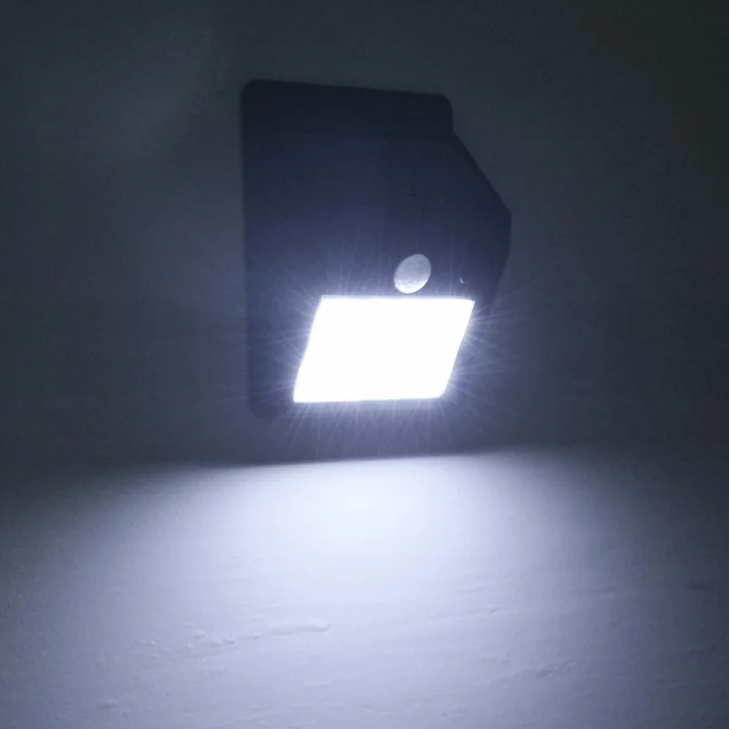 20 LED датчик движения лампа с зарядкой от солнечной батареи 2-4 шт./лот сад гараж