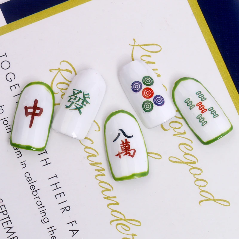 3D наклейки для дизайна маникюра сделай сам украшения ногтевого цветок на тыльную