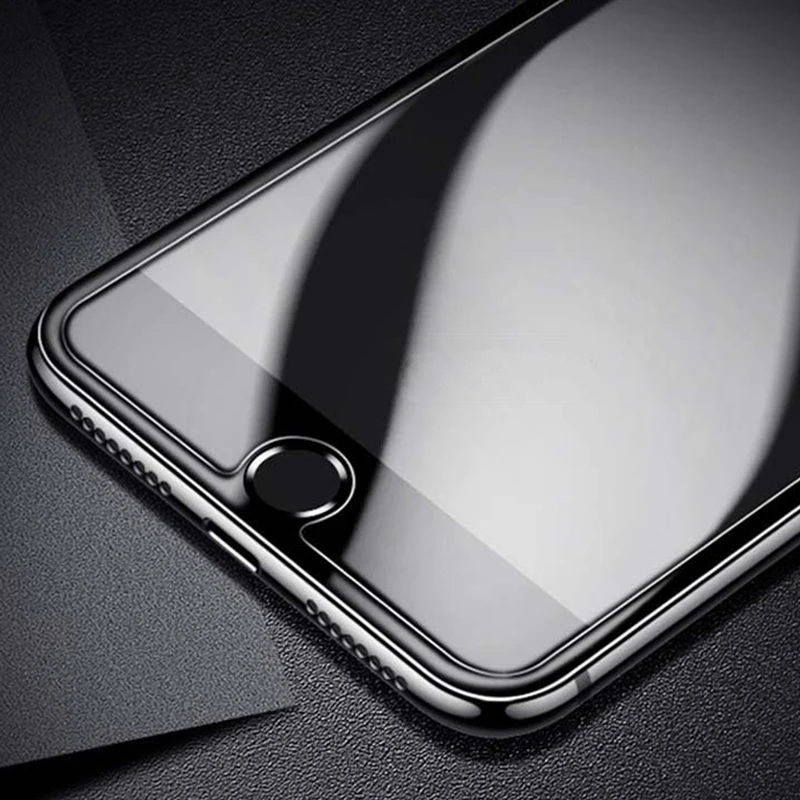 Стекло на iphone 7 6 5s Защитное стекло для 8 x 6s se 2.5D с закругленными краями 9 h твердость