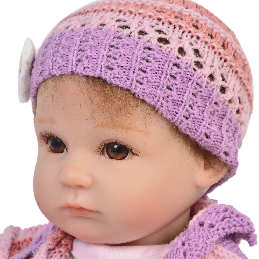 Оптовая продажа коллекционная 17 дюймовая Кукла Reborn Babies Реалистичная мягкая