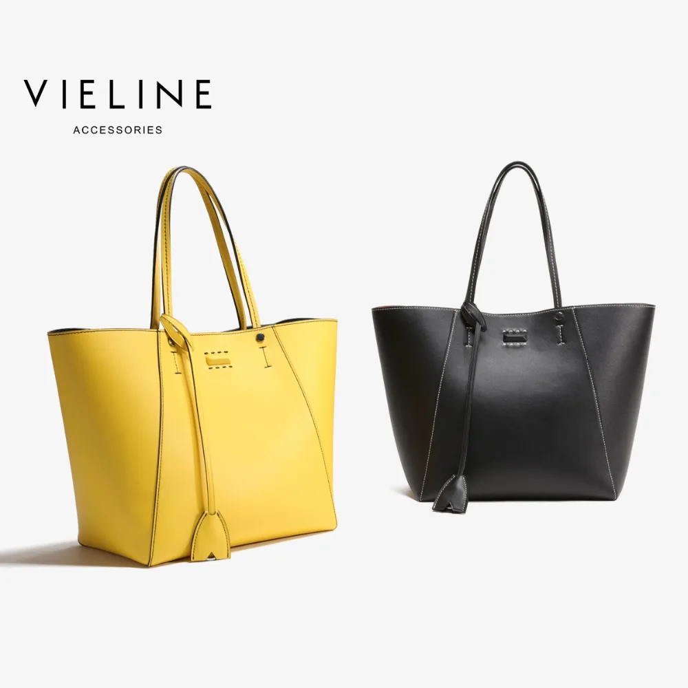 Сумка-тоут vieline из натуральной кожи повседневная женская сумка-тоут независимого