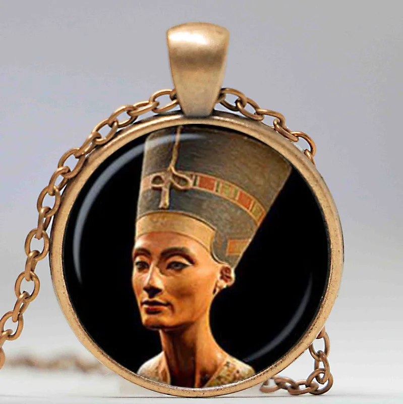 NEFERTITI кулон ювелирная цепочка с подвеской Нефертити Подарки для него ювелирные
