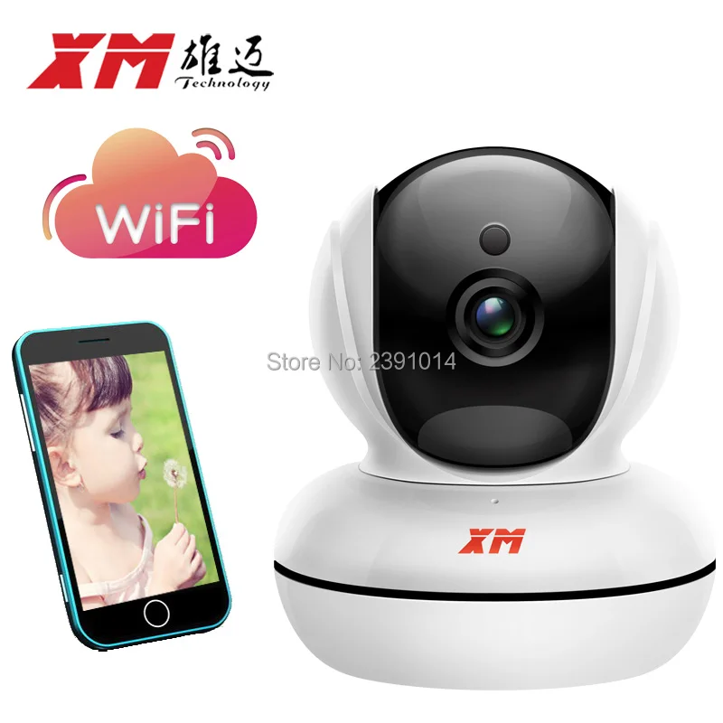 XM IP Сетевая камера видеонаблюдения + 8 Гб мини Wifi наблюдения безопасности видео