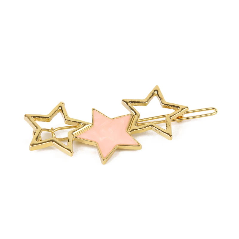 2019 Elegant Women Star Hair Clip Headwear Ornament Headband Hairpin Barrette Fashion Accessories Pins заколки | Красота и
