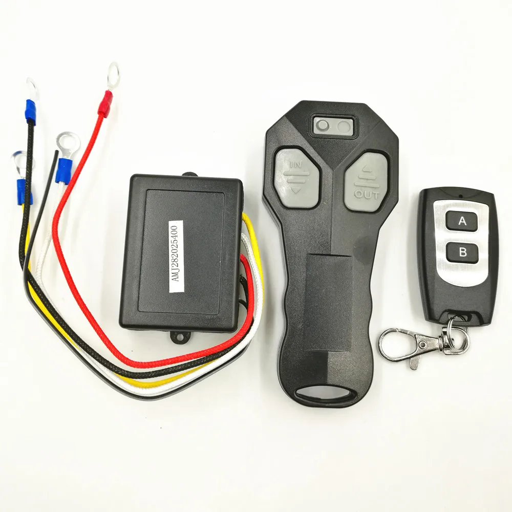 Комплект беспроводной лебедки с дистанционным управлением 12 В 50 футов комплект