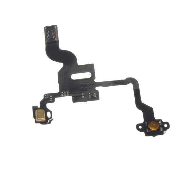 Новые запасные части светового датчика Кнопка питания гибкий кабель для iPhone 4 4G