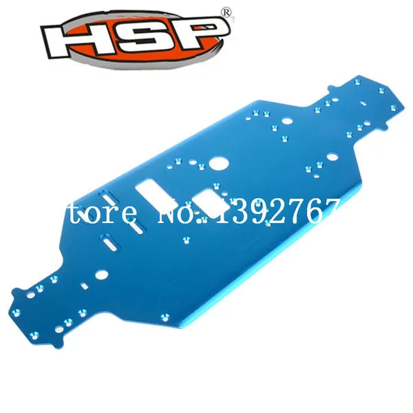 Запасные части HSP XSTR алюминиевое шасси 02163 для масштаба 1/10 Nitro POWER Advanced дорожный