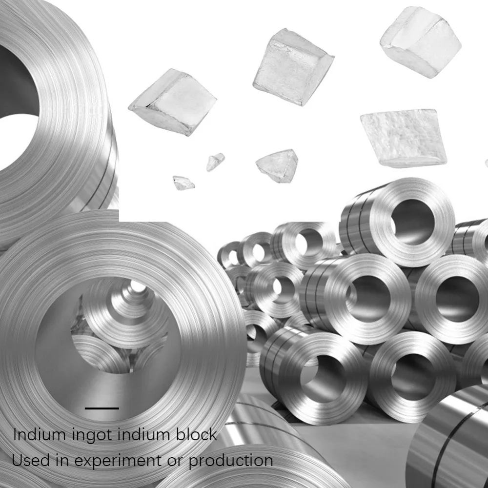 

High Purity 99.995 Pure Indium Metal for Laboratory Industrial Production