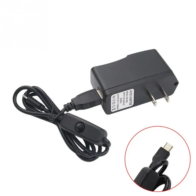 Power Charging Adapters For Raspberry Pi 3 US/EU/UK/AU Plug Supply Adapter Charger 5V 2.5A Microcomputer Parts | Электроника
