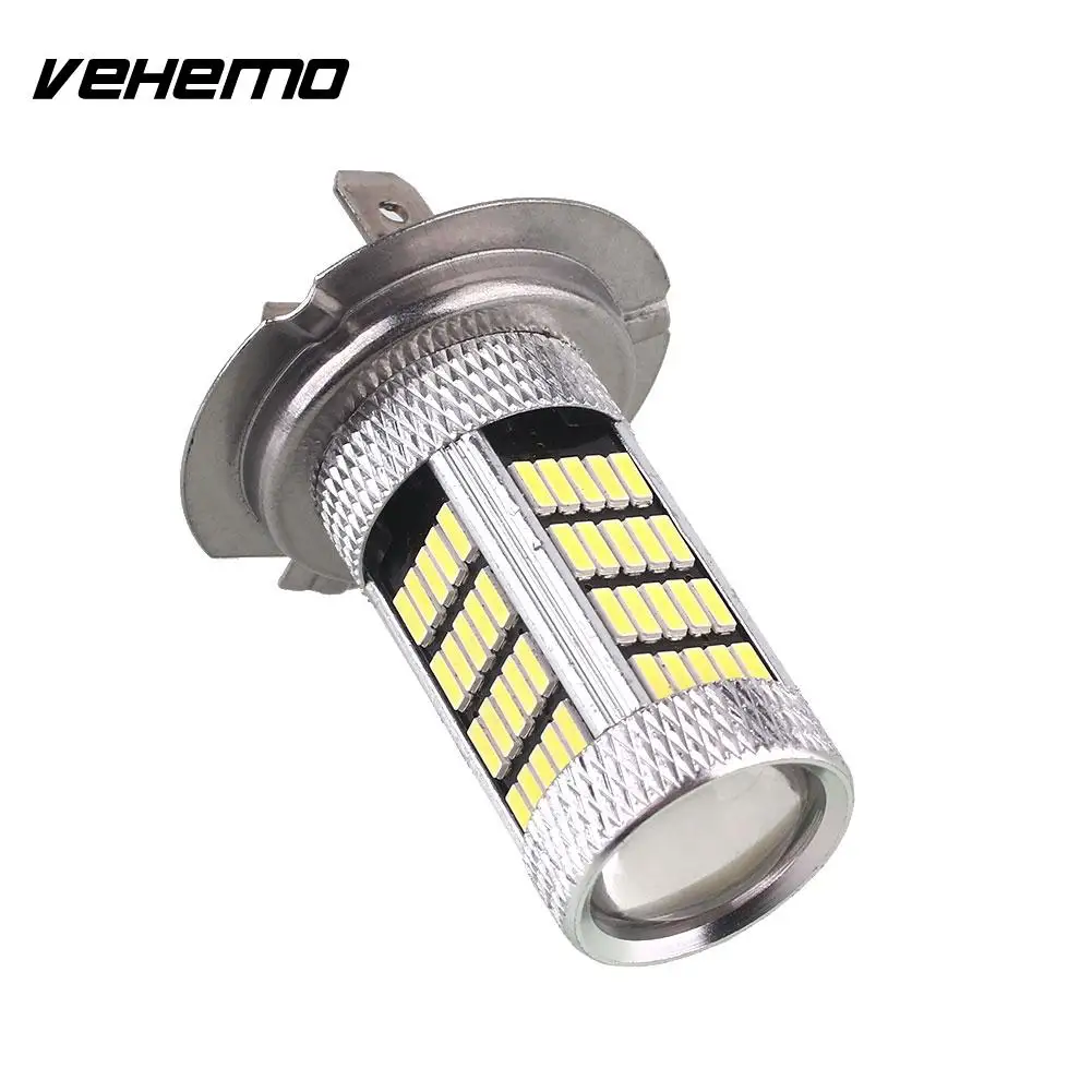 Vehemo 4014 92SMD H7 Противотуманные фары дальнего света светодиодный лампы передних фар