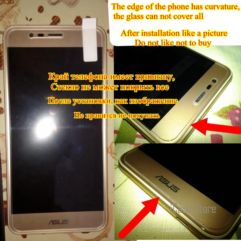 9H Sklo закаленное стекло для Asus Zenfone 3 Max Защитная пленка экрана ZC520TL zc 520 tl zc520 520tl mobil