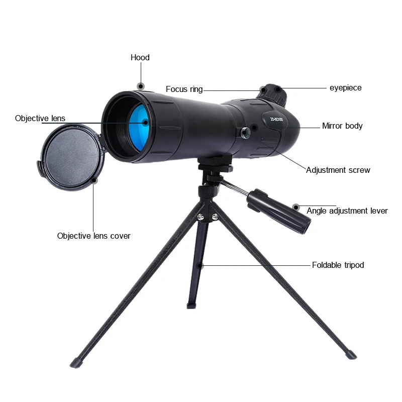 Ночное видение 20-60X60 зум-телескоп объектив камеры для смартфона Telescopio Celular