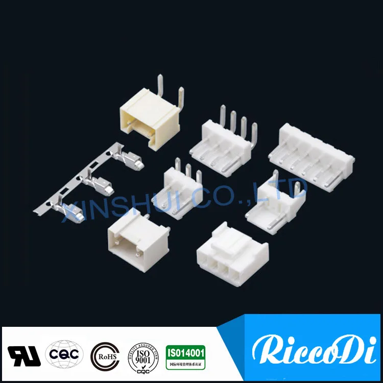 20set/lot VH 3.96 mm 2 3 4 5 6 7 8 9 10 Pin connector 20pcs Male + Female terminal 3.96mm|Соединители| |