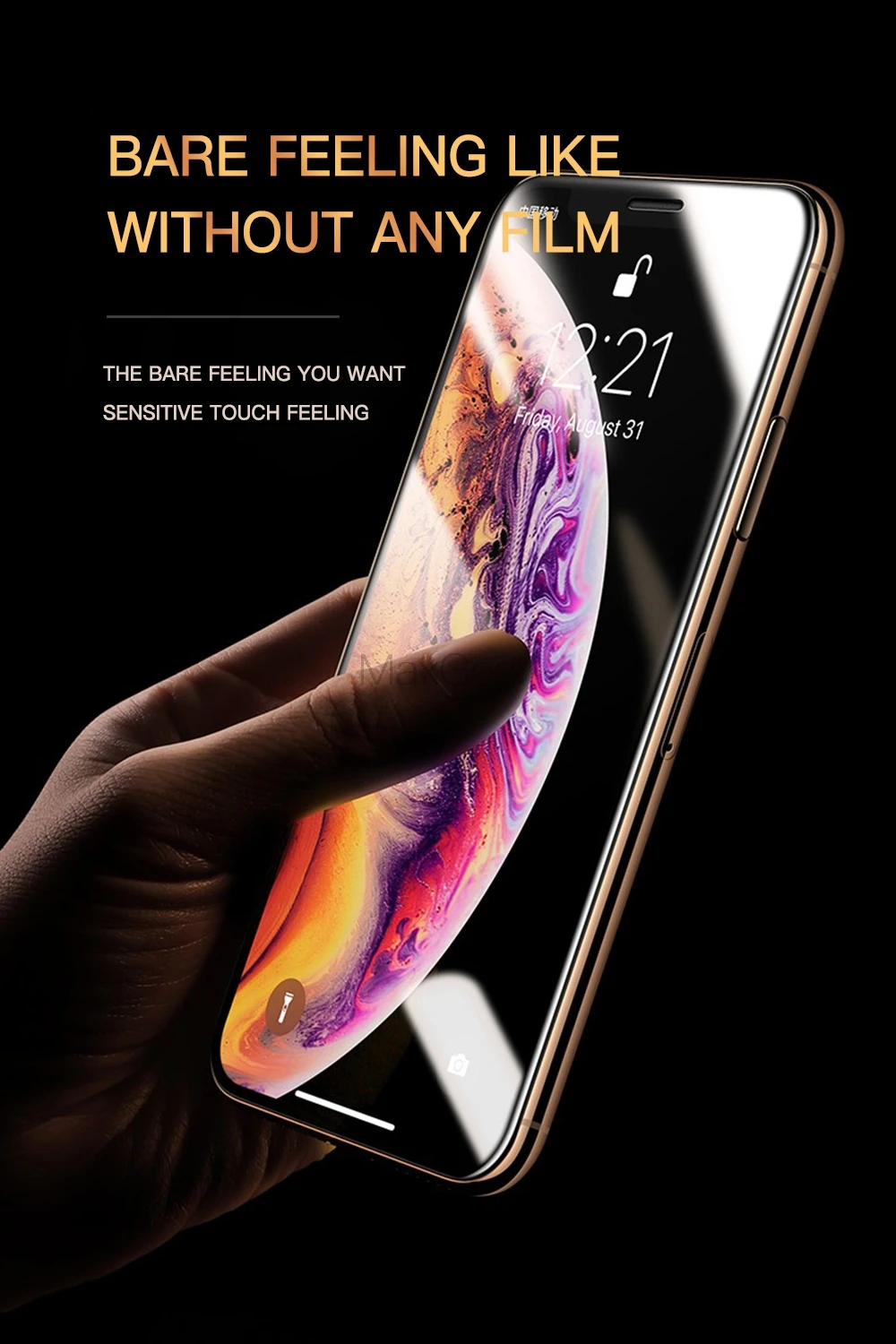 19D защита экрана закаленное стекло для iPhone XR 7 8 6 S 6 S Plus полное покрытие Защитное стекло для iPhone X XS крепление Max Guard пленка