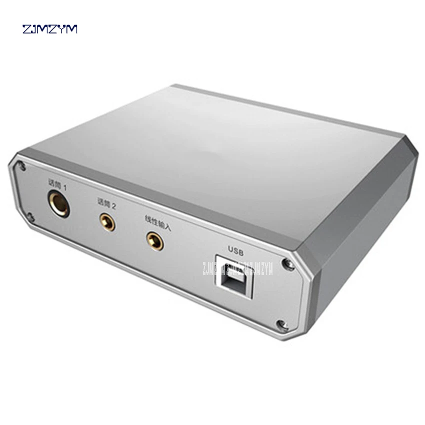 Внешняя USB звуковая карта UC20 2 1 аудио адаптер для микрофона Mac Win Android мобильного