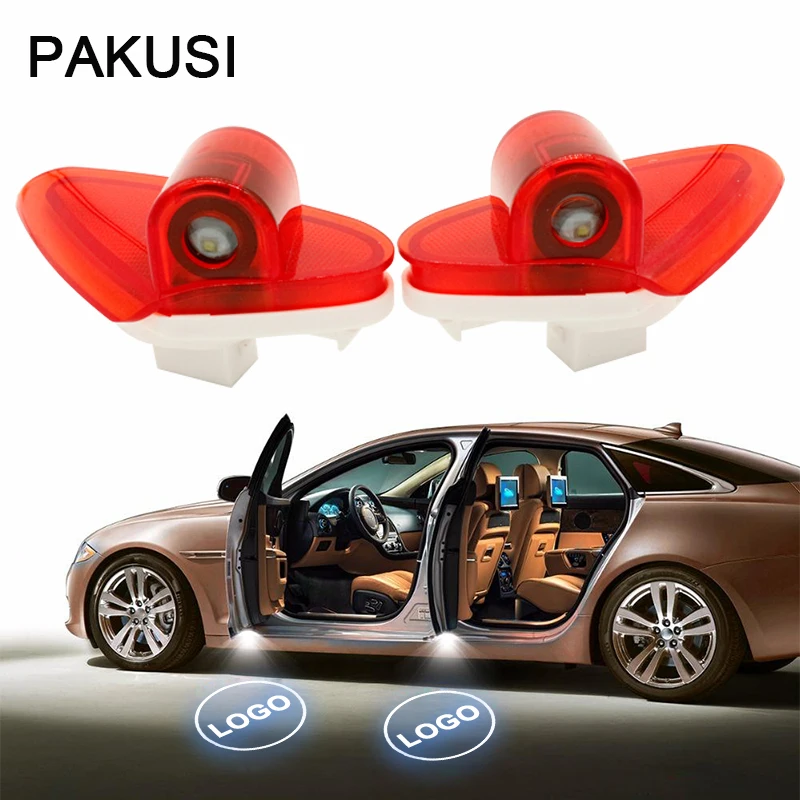 PAKUSI 2X Автомобильный светодиодный проектор с логотипом для Changan EADO XT CS35 CS75 Alsvin V7 V5