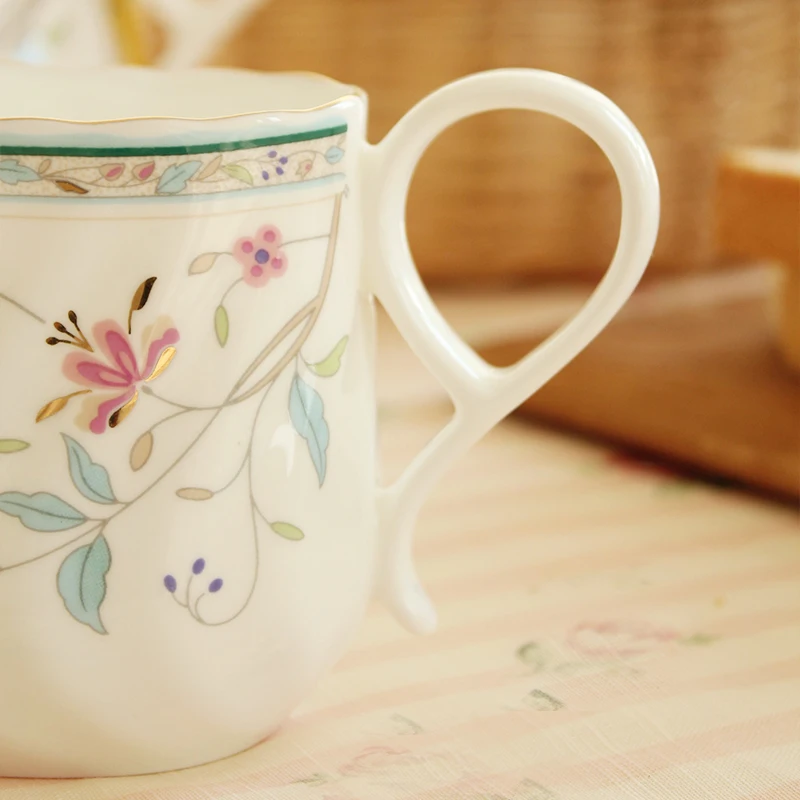 Высококачественные керамические кофейные и чайные наборы из костяного фарфора